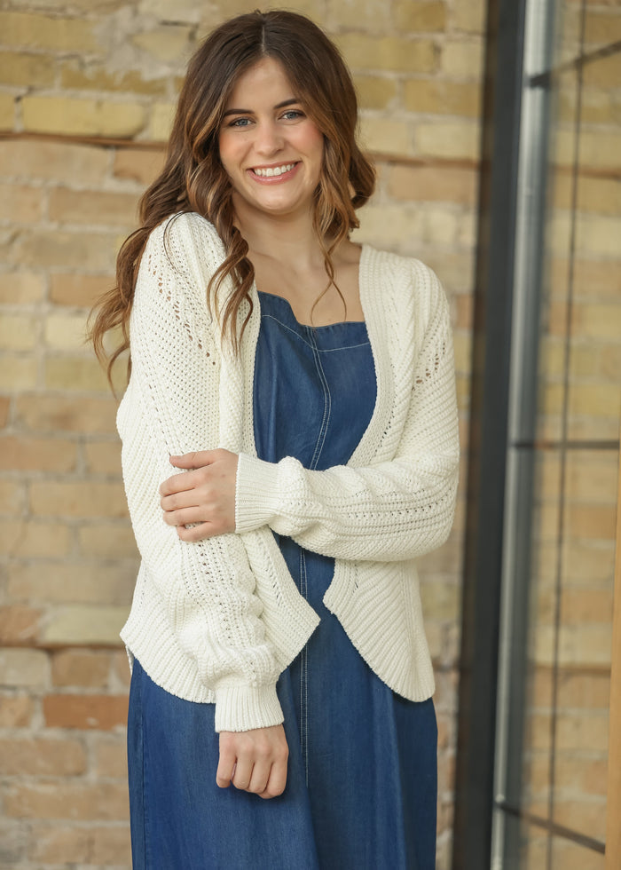 Steve Madden® Opal Knit Cardigan FF Layering Essentials