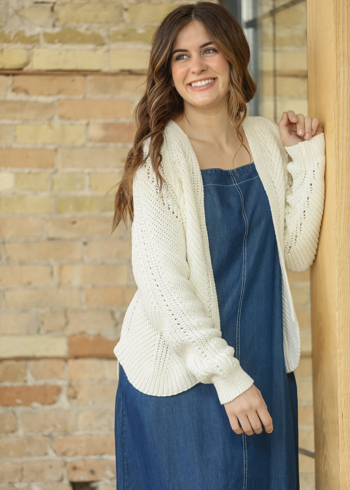 Steve Madden® Opal Knit Cardigan FF Layering Essentials