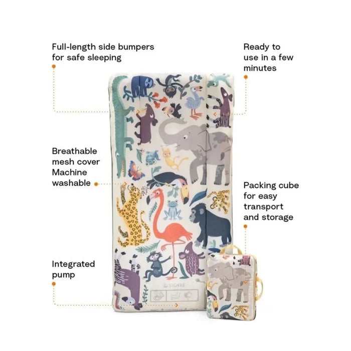 Stokke Jetkids CloudSleeper Travel Bed - Animal Family Animal Family - ebebek