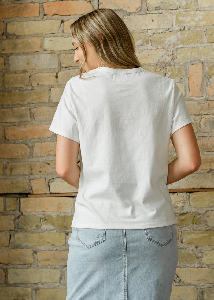 Strawberry Graphic Short Sleeve Tee FF Tops