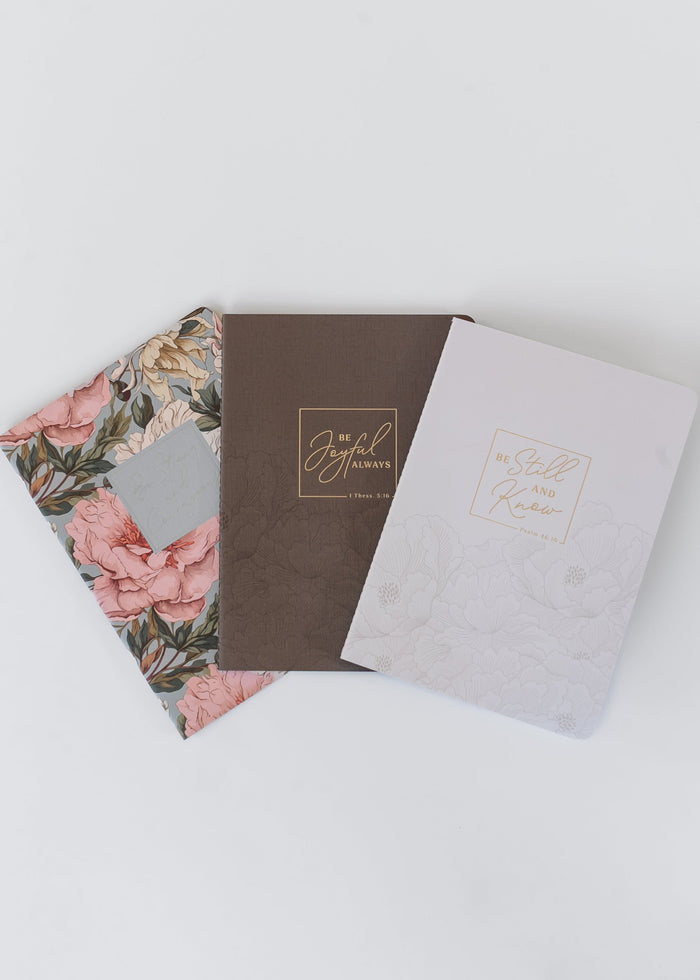 Strong & Courageous Notebook Set - 3pc FF Home & Lifestyle