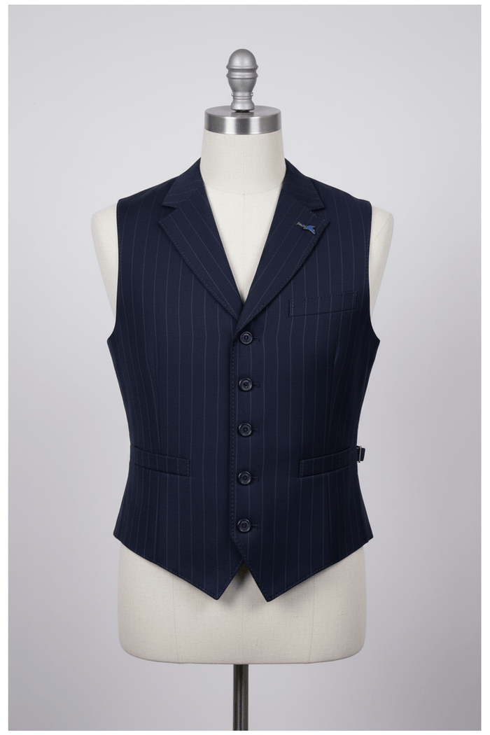 Harrys for Menswear

https://harrysformenswear.com.au › products › sw7-saul-waistcoat

SW7 Saul Waistcoat Navy Pin-Stripe - Savile Row Three-Piece Suit | Har…

Premium Saul waistcoat in SW7 navy pin-stripe. Savile Row quality, sold separately. Complete your three-piece suit.
$195.00 AUD
Status
Publishing
Online Store

Point of Sale
Embedded JS Buy SDK
Google & YouTube

Facebook & Instagram
Inbox
Shop

TikTok
Sales
No recent sales of this product
Product organization
Type
Type
Waistcoats
Vendor
S