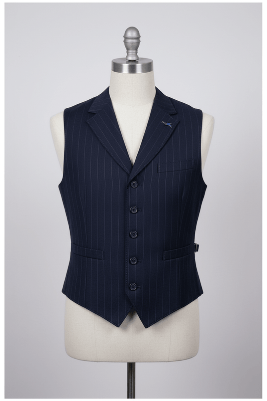 Harrys for Menswear

https://harrysformenswear.com.au › products › sw7-saul-waistcoat

SW7 Saul Waistcoat Navy Pin-Stripe - Savile Row Three-Piece Suit | Har…

Premium Saul waistcoat in SW7 navy pin-stripe. Savile Row quality, sold separately. Complete your three-piece suit.
$195.00 AUD
Status
Publishing
Online Store

Point of Sale
Embedded JS Buy SDK
Google & YouTube

Facebook & Instagram
Inbox
Shop

TikTok
Sales
No recent sales of this product
Product organization
Type
Type
Waistcoats
Vendor
S