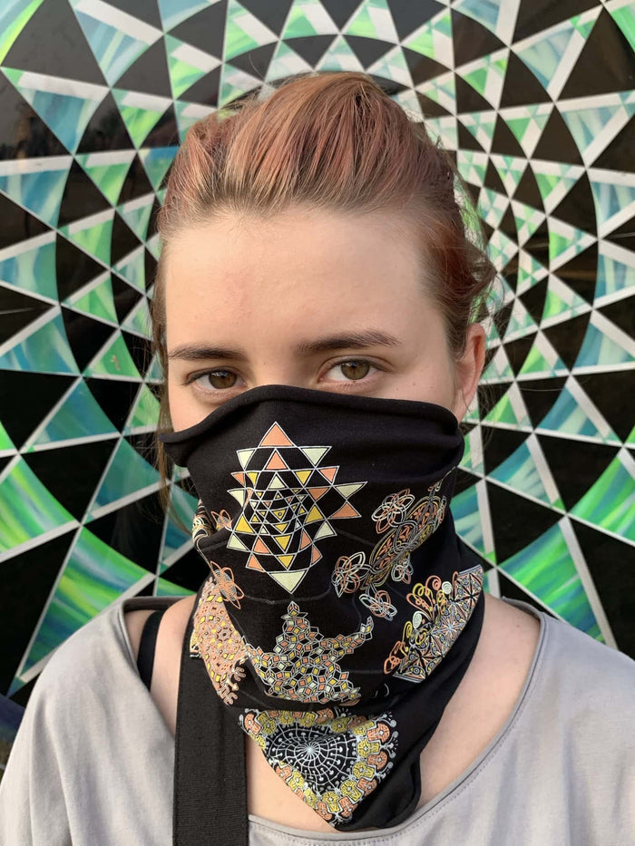 Symbol Tree Neck Warmer and Dust Mask - symbolika
