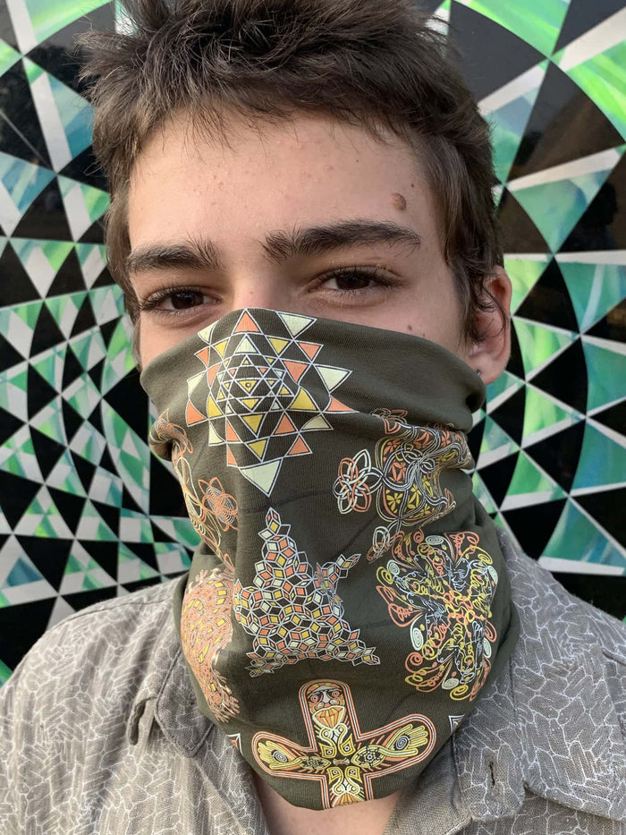 Symbol Tree Neck Warmer and Dust Mask - symbolika