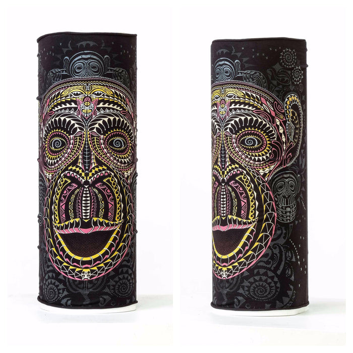 Ta Wise Monkey Neck Gaiter Black — Image 4 by Symbolika
