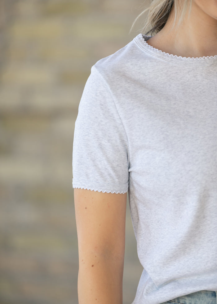 Things Between® Gray Stella Tee - FINAL SALE FF Tops