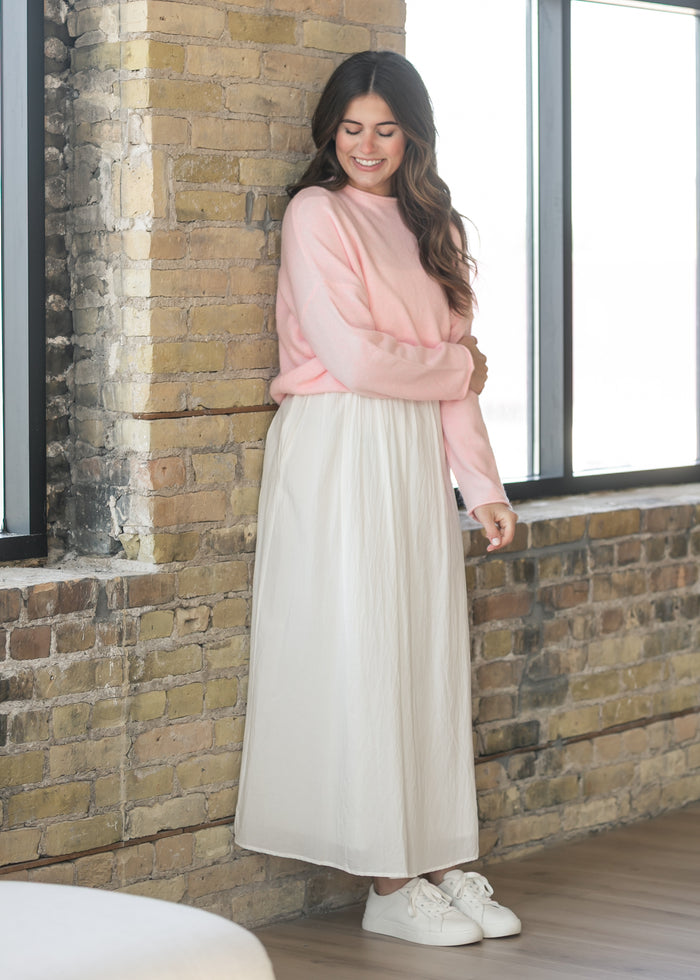 Things Between® Oversized Baby Pink Piper Pullover - FINAL SALE FF Tops