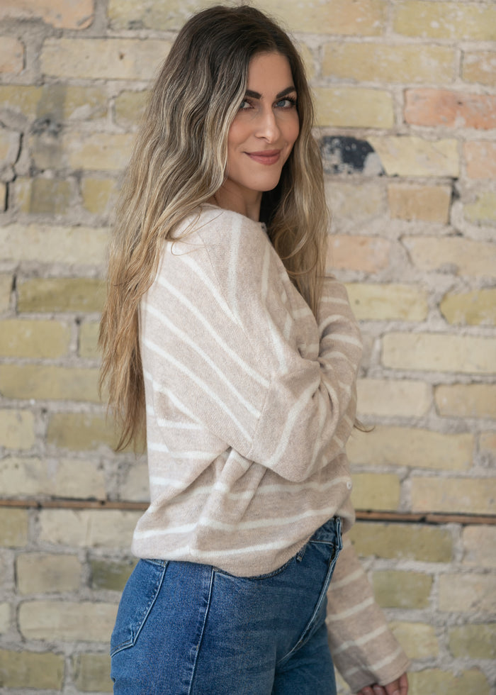 Things Between® Stripe Piper Cardigan - FINAL SALE FF Layering Essentials