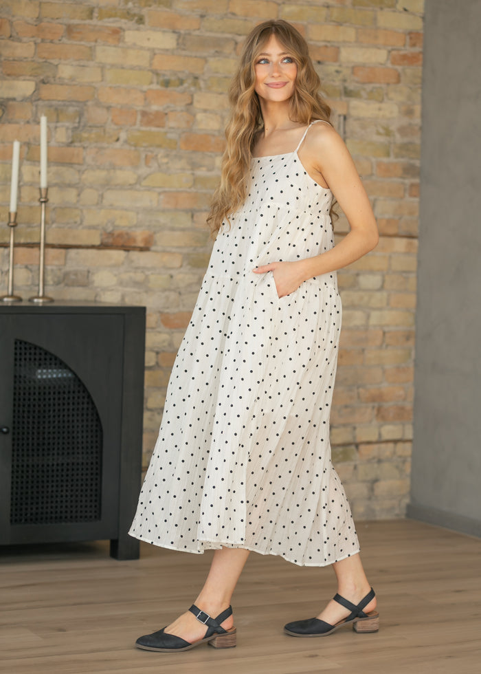 Things Between® Zoe Spaghetti Strap Maxi Dress FF Dresses