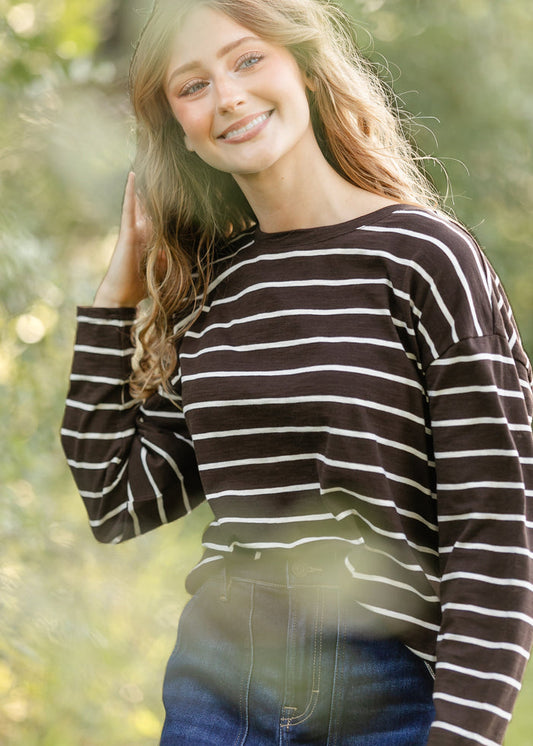 Thread & Supply® Nellie Striped Top FF Tops