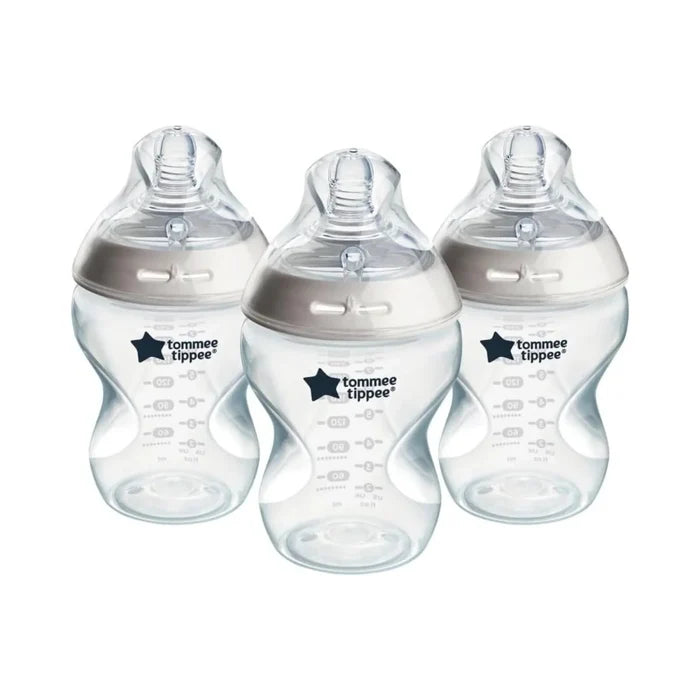 Tommee Tippee Closer to Nature Baby Bottle 260ml Pack of 3 - ebebek
