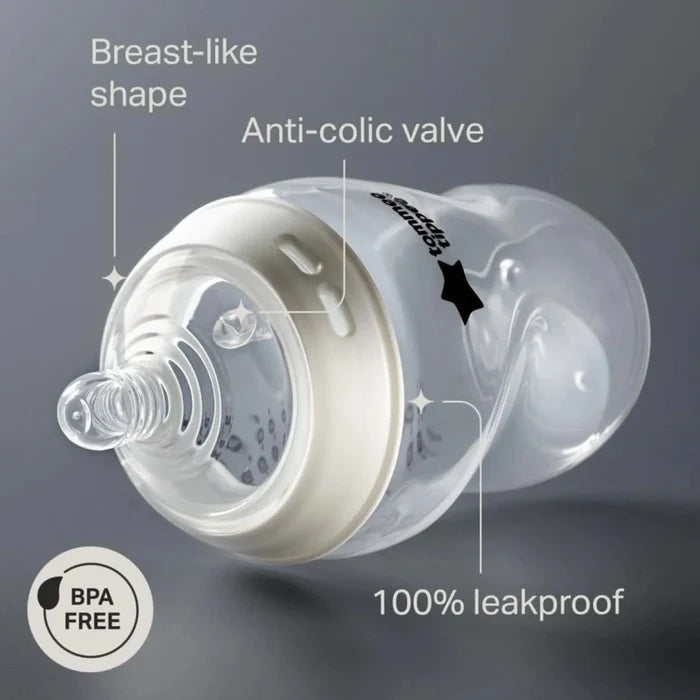 Tommee Tippee Closer to Nature Baby Bottles 340ml Pack of 2 - ebebek