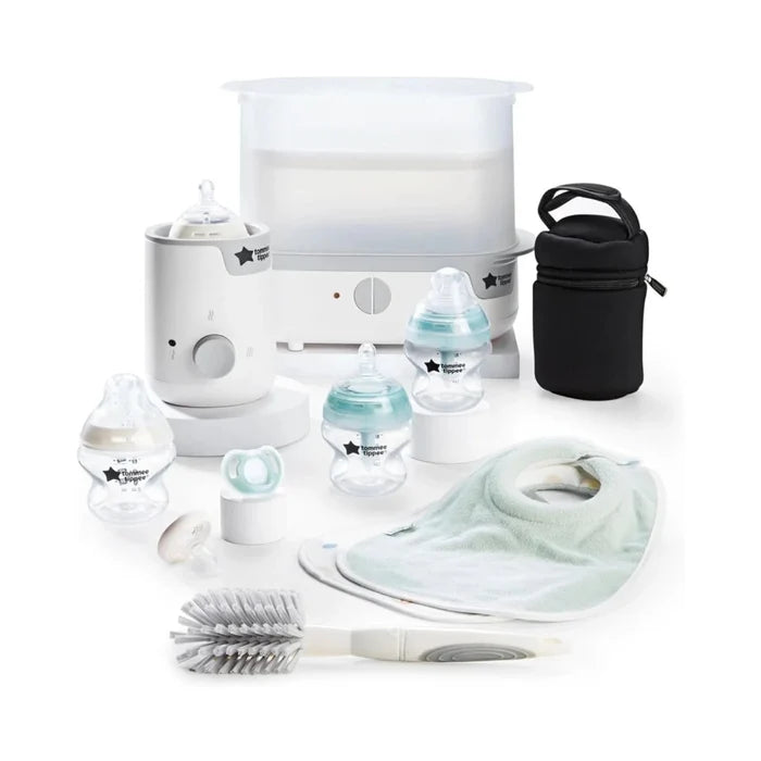 Tommee Tippee Complete Feeding Set with Electric Steam Steriliser - White - ebebek