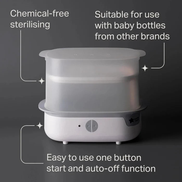 Tommee Tippee Electric Steriliser – Black - ebebek
