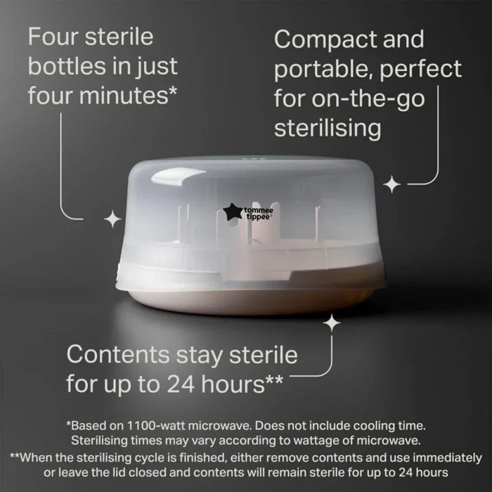 Tommee Tippee Microsteri Microwave Steam Steriliser - ebebek