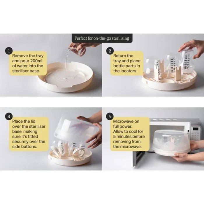 Tommee Tippee Microsteri Microwave Steam Steriliser - ebebek