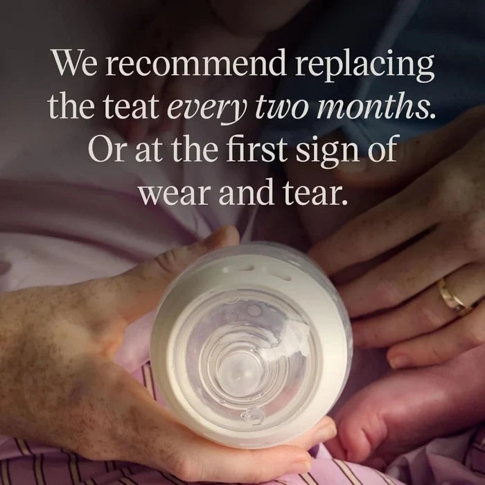 Tommee Tippee Natural Start Baby Bottle Slow Flow Teats 0+ months Pack of 2 - ebebek