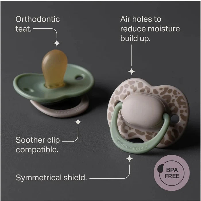 Tommee Tippee Ultra Fit Latex Soother Unisex 18-36 months Pack of 2 - ebebek