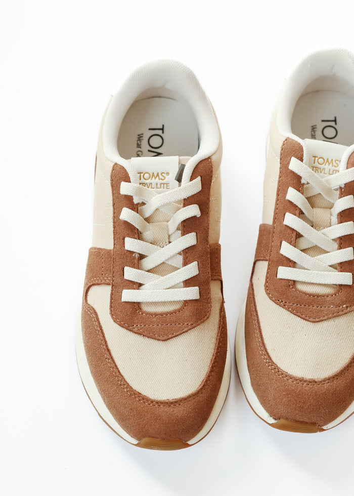 TOMS® Brown Sugar TRVL LITE Retro Runner Shoes