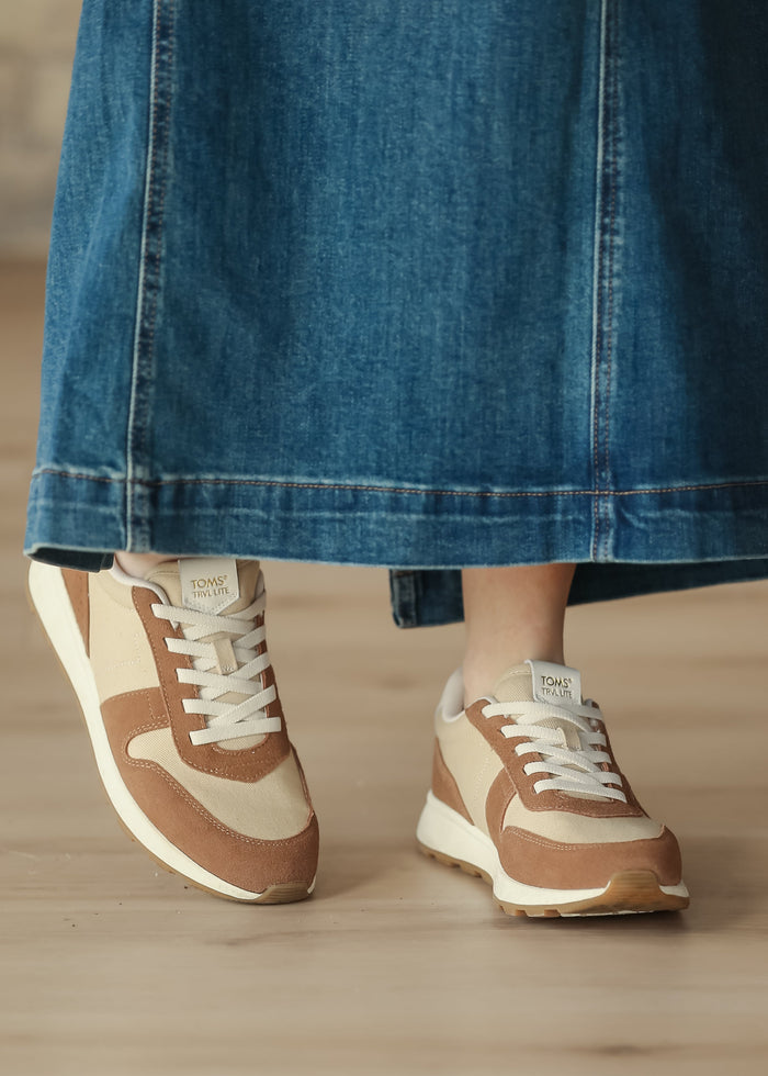 TOMS® Brown Sugar TRVL LITE Retro Runner Shoes
