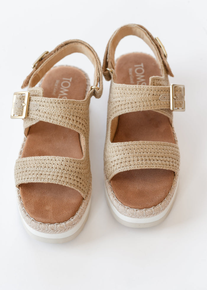 TOMS® Giana Crochet Sandal Shoes