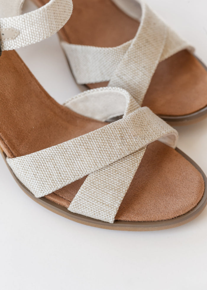 TOMS® Majorca Ankle Strap Heel Shoes