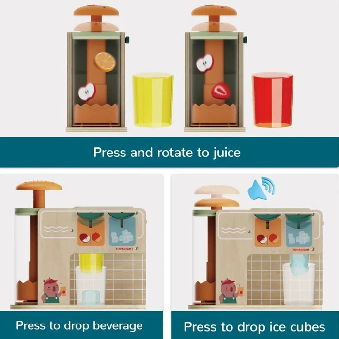 Topbright Wooden Juice Boutique Play Set - ebebek