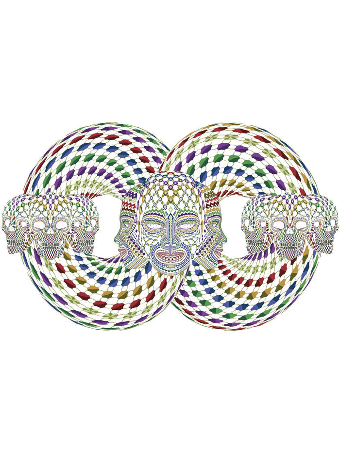 Trinfinity Loop Made To Order Men T-Shirt - White - symbolika