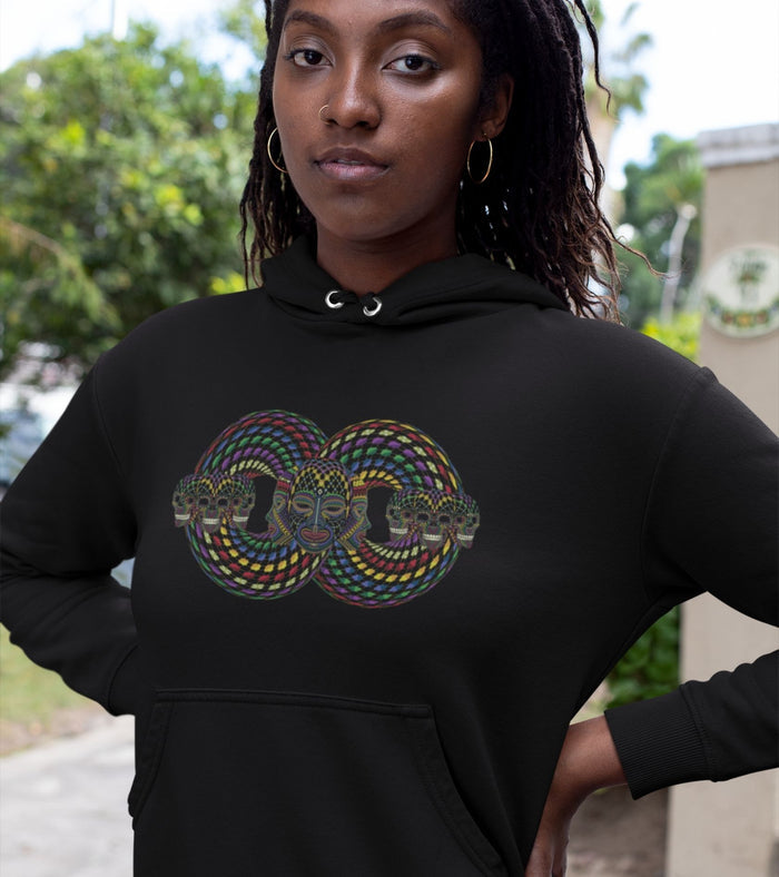Trinfinity Hoodie Choice of Colors — visionary art by Symbolika
