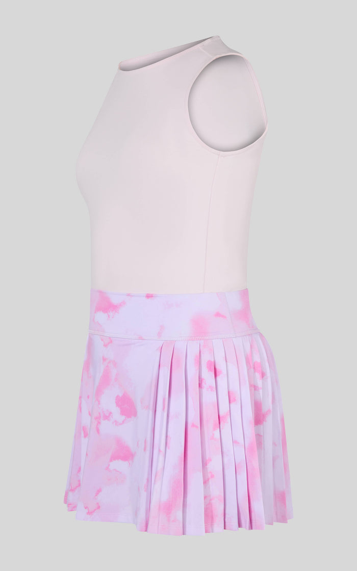 Tween Girls Tank, Pleated Skort, Scrunchie - 3 pc SET