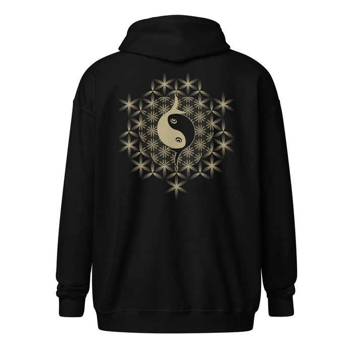 Two Golden Fish Hoodie Choice of Colors — Image 3 by Symbolika