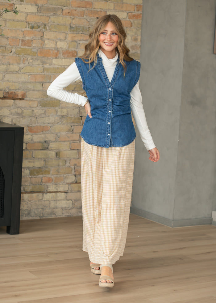 Ultra Soft Ivory Basic Long Sleeve Turtleneck FF Tops