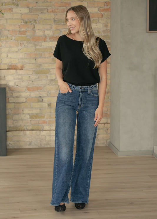 Ultra Wide Leg Jeans FF Pants