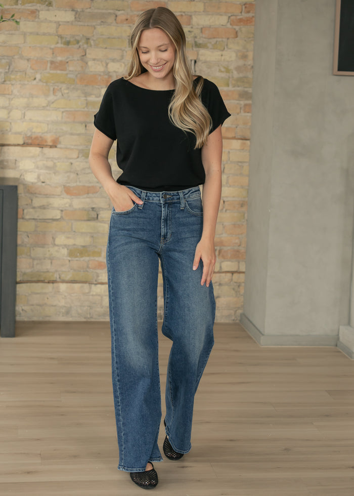 Ultra Wide Leg Jeans FF Pants