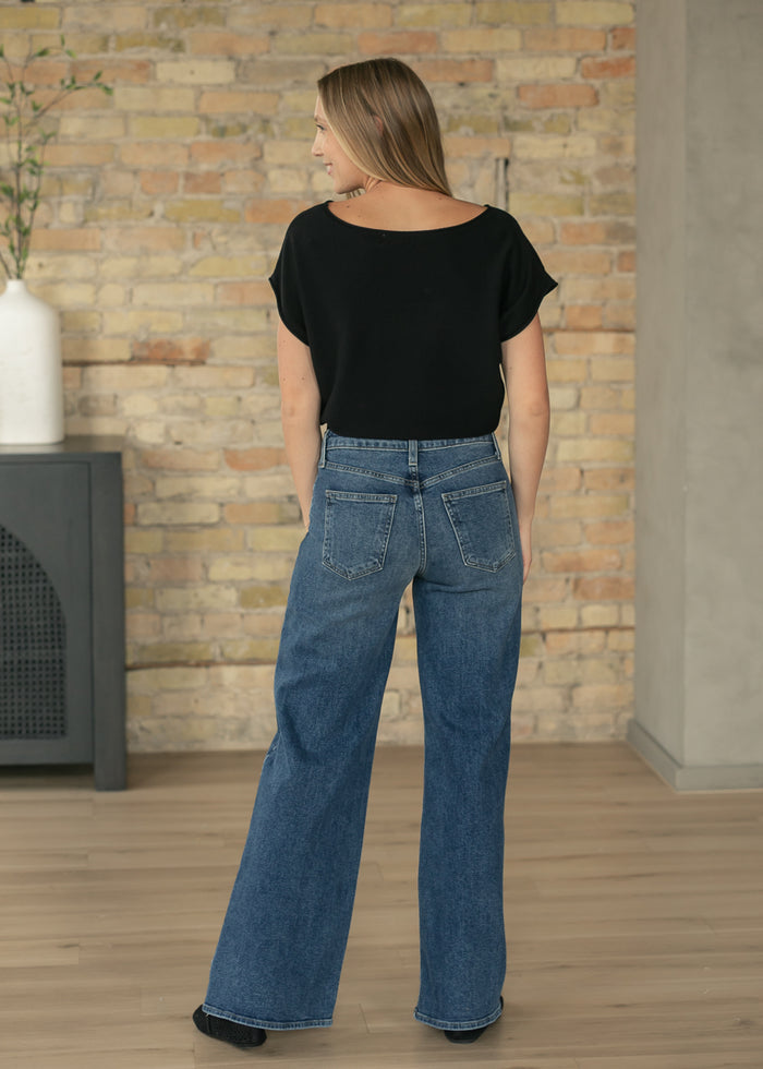 Ultra Wide Leg Jeans FF Pants