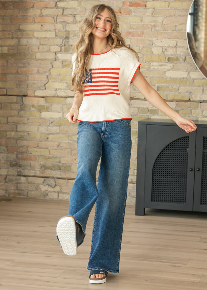Ultra Wide Leg Jeans FF Pants