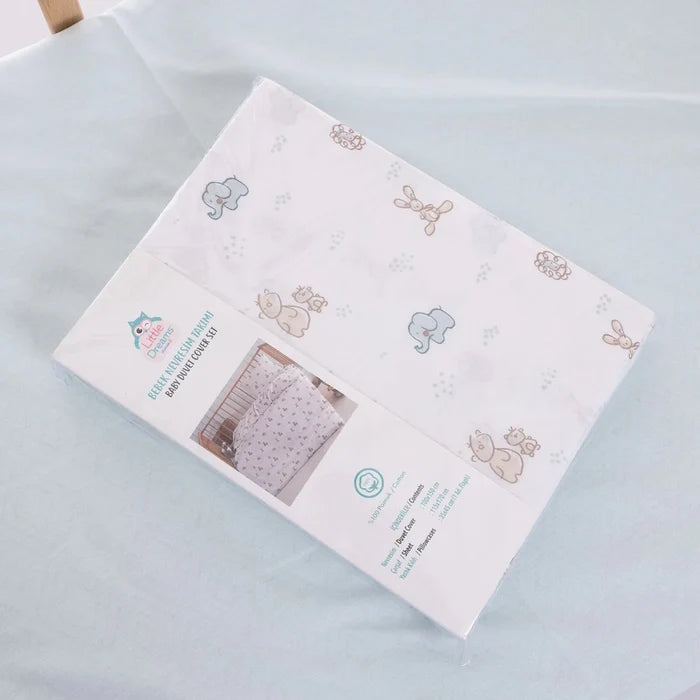 Unisex Duvet Cover Set Animal Print - Printed Printed - ebebek