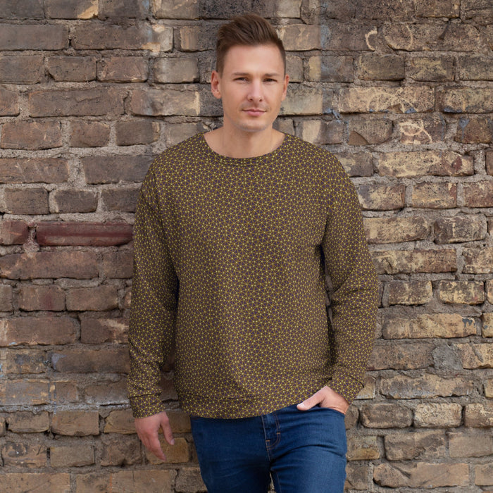 Unisex Sweatshirt All - Over Print – Lumina Golden - symbolika