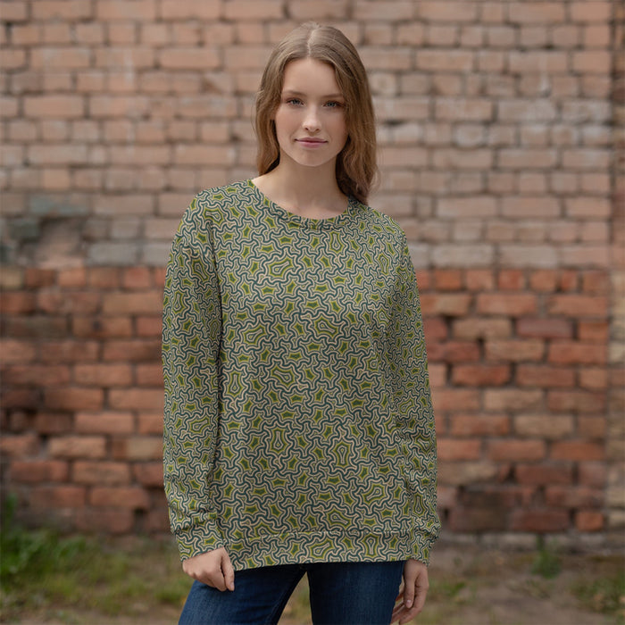 Unisex Sweatshirt All - Over Print – Mint - symbolika