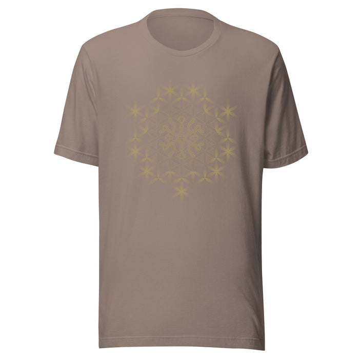 Unisex t-shirt - Shipibo Cross - Symbols 101 - symbolika