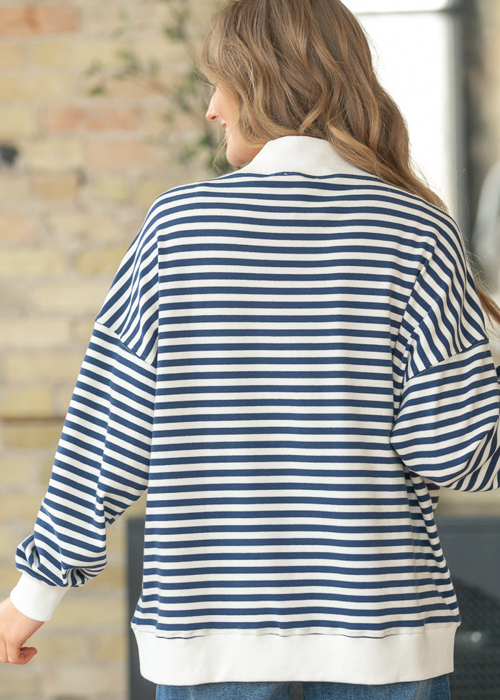 USA Mockneck Sweatshirt FF Tops