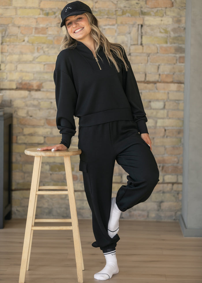 Varley® Black Cargo Pant 25 FF Pants