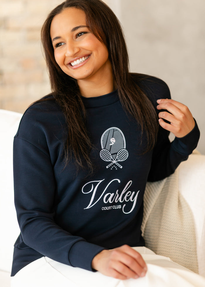 VARLEY® Rasco Namesake Crewneck Sweatshirt FF Tops