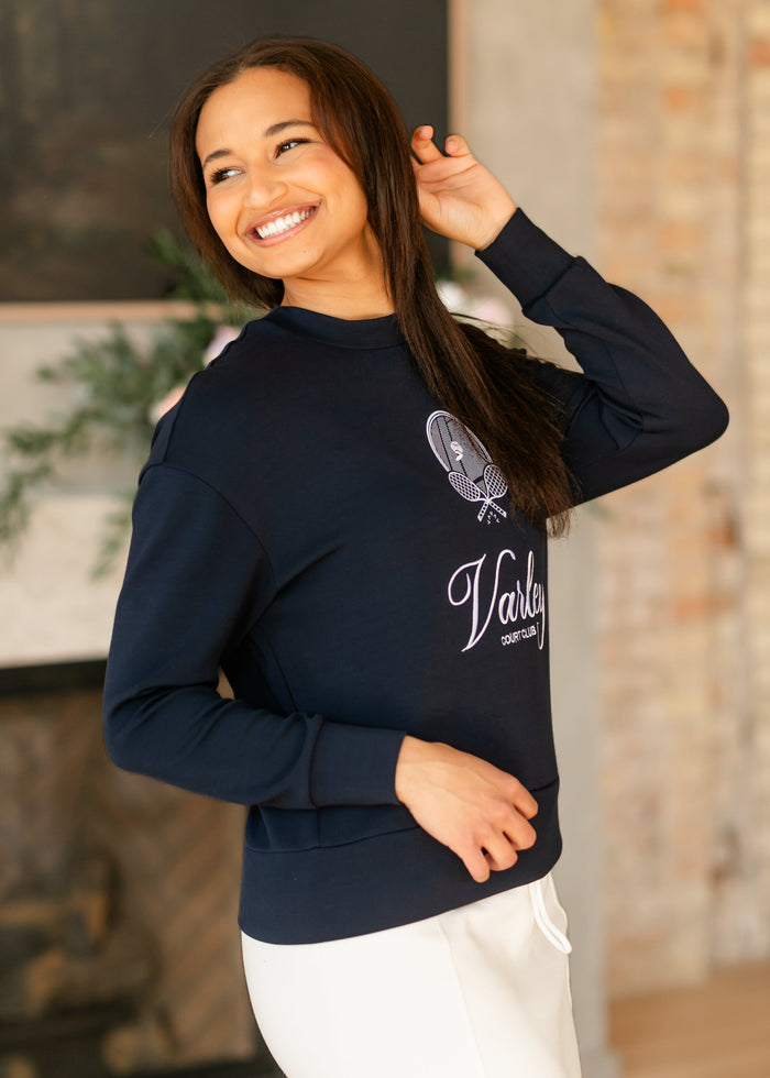 VARLEY® Rasco Namesake Crewneck Sweatshirt FF Tops