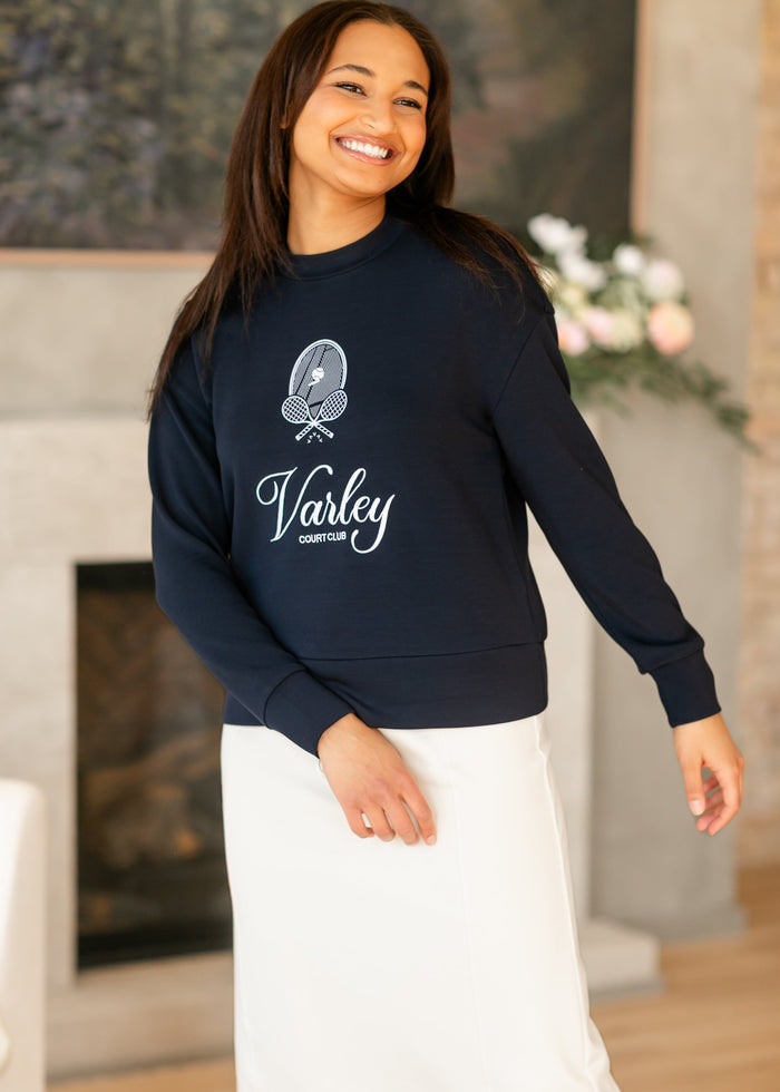 VARLEY® Rasco Namesake Crewneck Sweatshirt FF Tops