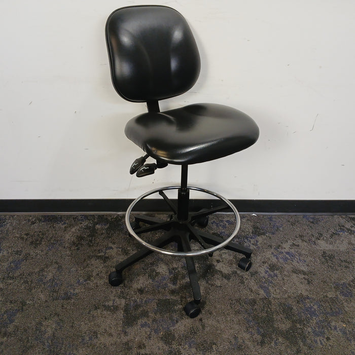 Vinyl Lab Stool