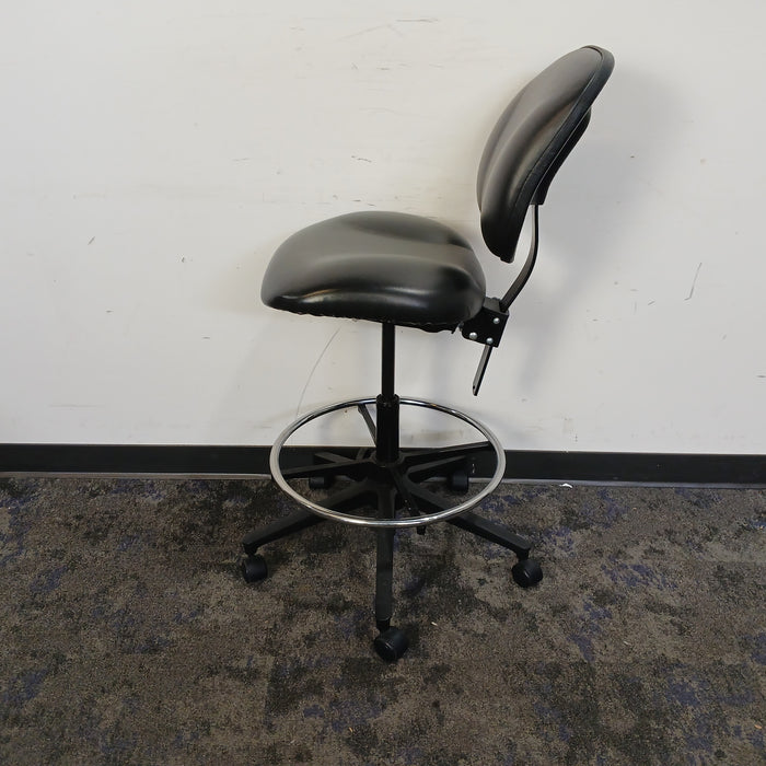 Vinyl Lab Stool