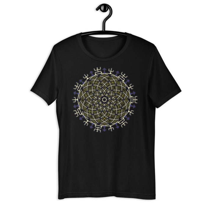 Vortex Cross Short - Sleeve Women T-Shirt - Colors - Made to order - symbolika