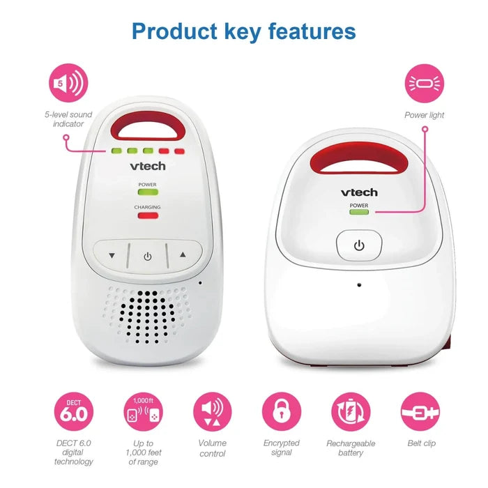 VTech - BM1000 Digital Audio Baby Monitor - ebebek - Black Friday